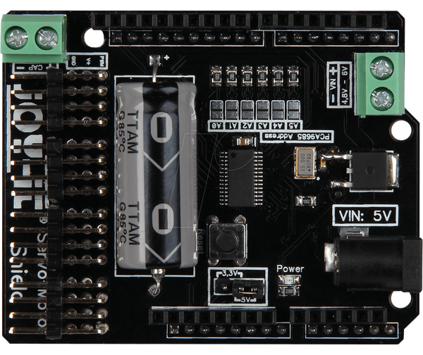 Arduino Shield - Motorino, 16 каналов управления