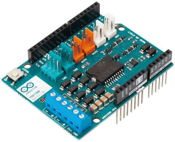 Arduino Shield - управление двигателем, L298