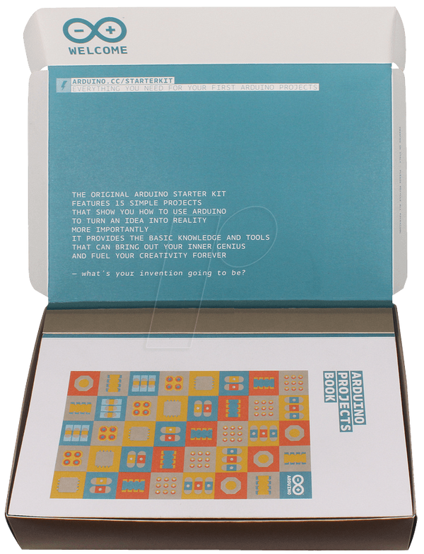 Основи використання Arduino, 225шт, EN