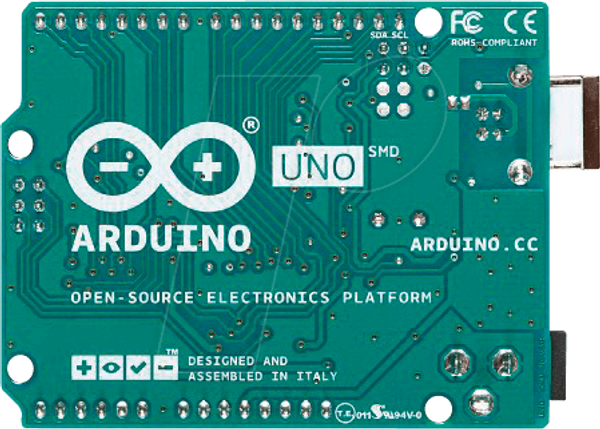 Arduino Uno, Rev. 3, ATmega328, USB