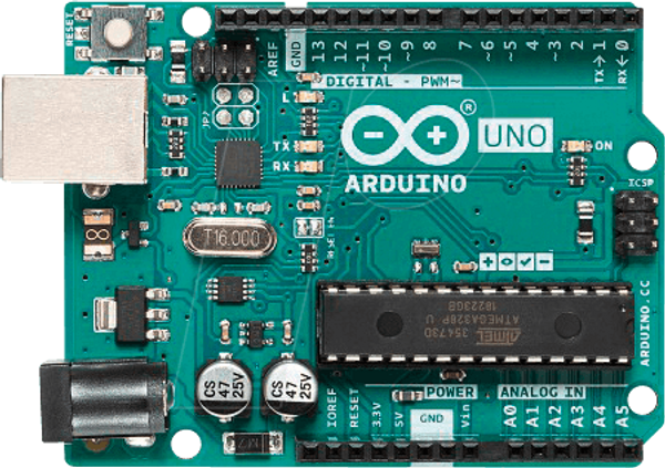 Arduino Uno Rev.3, DIP-варіант, ATmega328P, USB