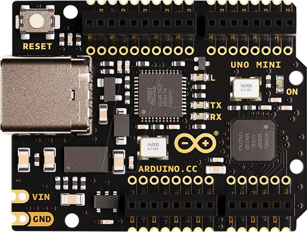 Arduino Uno Mini ***Limited Edition***, ATmega328P, USB-C