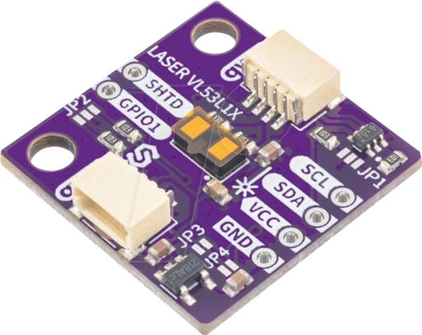 Arduino — лазерный датчик расстояния, от 30 мм до 4 м