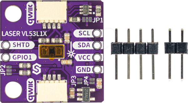 Arduino — лазерный датчик расстояния, от 30 мм до 4 м