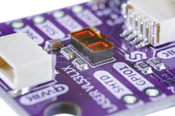Arduino — лазерный датчик расстояния, от 30 мм до 4 м