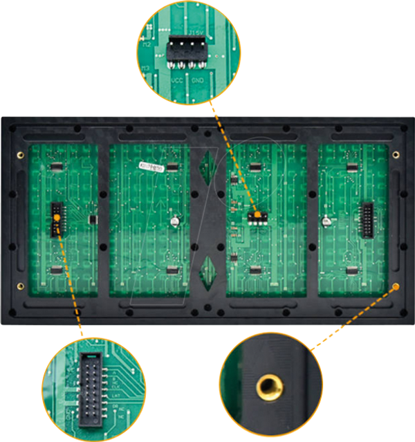 Arduino - світлодіодна матриця, 32 x 16 світлодіодів, білий