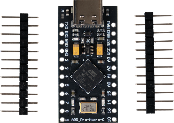 Arduino - Мікроконтролер, ATMega32U4, USB-C