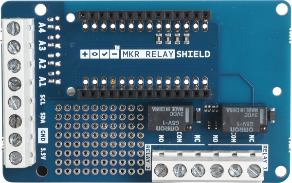Arduino Shield - Proto Shield MKR Relay, G5V-1
