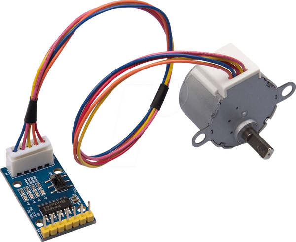 Arduino - Управление двигателем, вкл. шаговый двигатель, ULN2003A
