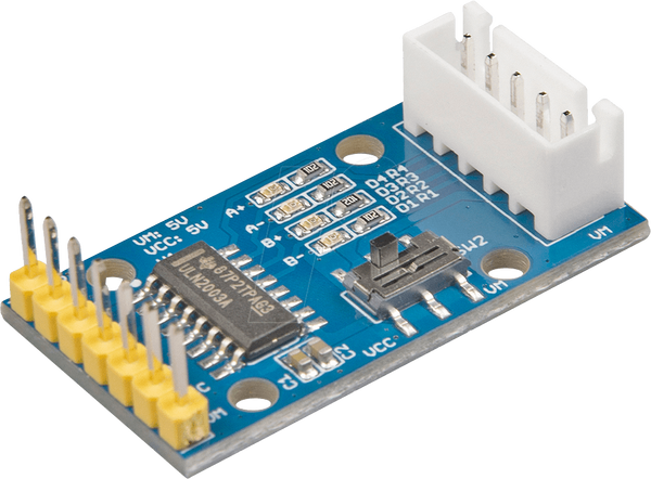 Arduino - Управление двигателем, вкл. шаговый двигатель, ULN2003A