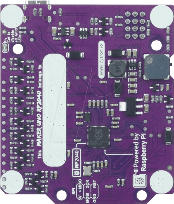 Плата Maker UNO, сумісна з Arduino, RP2040