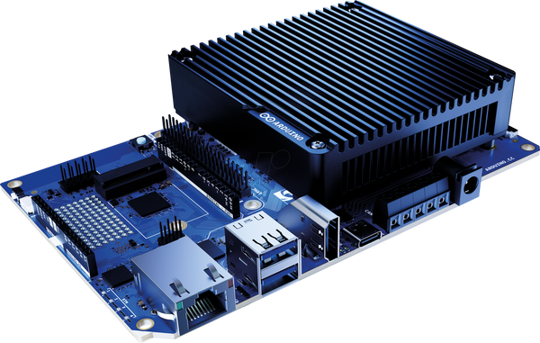 Arduino Ventuno Q, 40 TOPS, 16 ГБ DDR5, 64 ГБ eMMC