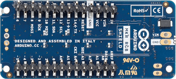 Arduino Shield - RGB матриця, 84 світлодіода, AP102