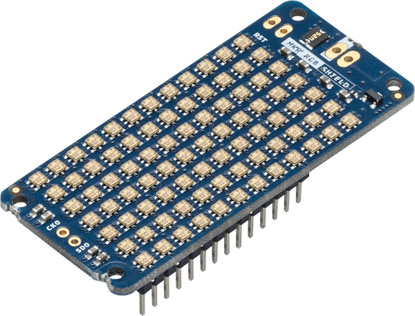 Arduino Shield - RGB матриця, 84 світлодіода, AP102