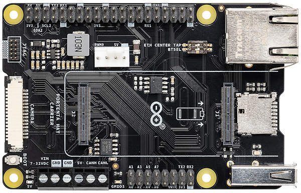 Arduino Portenta — держатель для шляпы