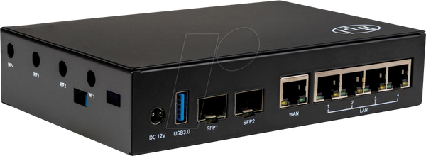 Корпус для маршрутизатора Banana Pi R3, черный.