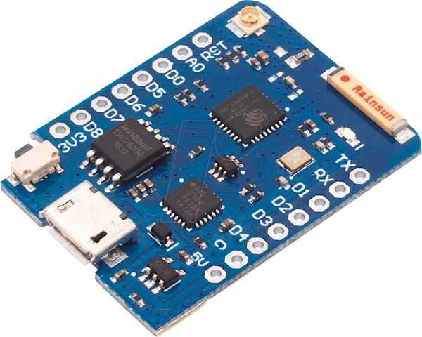 D1 Mini Pro - ESP8266, CP2104, комплект з антеною