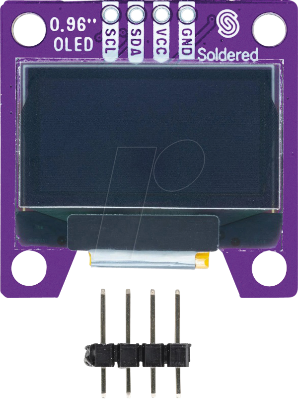 Плати розробника - Дисплей, 0,96 дюйма, OLED-дисплей, SSD1306