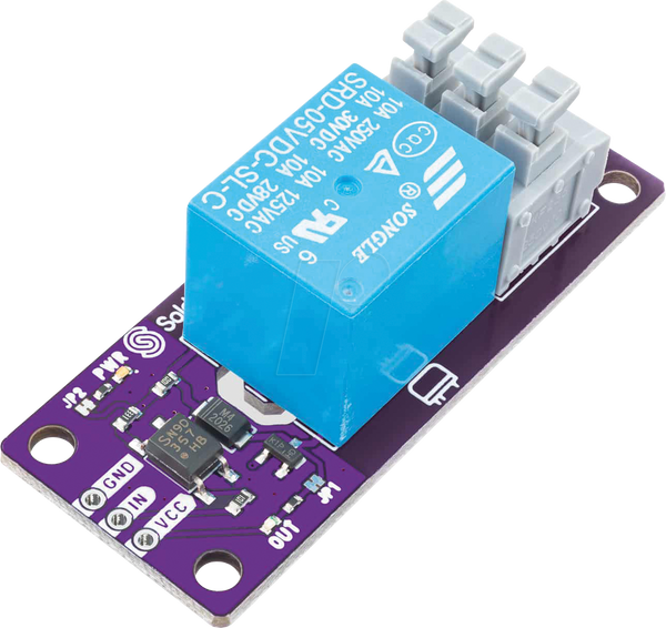 Плати розробника - Релейні, 1 канал, SRD-05VDC-SL-C