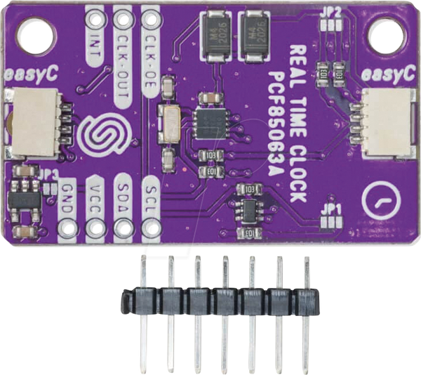 Платы для разработчиков - Часы реального времени - RTC, PCF85063A