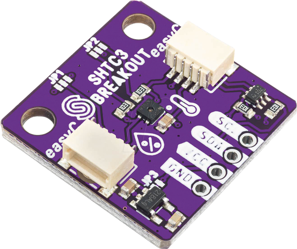 Arduino - Датчик температури та вологості, SHTC3