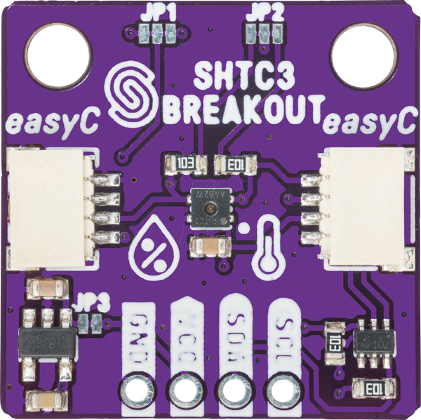 Arduino - Датчик температури та вологості, SHTC3