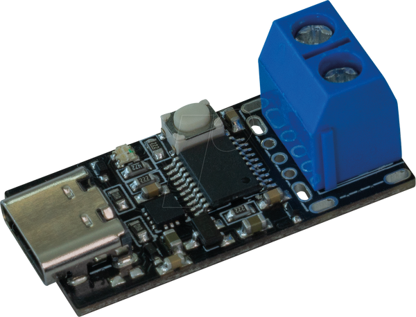 Плати розробника - Тригерний модуль USB-PD, USB-C до клеммної колодки