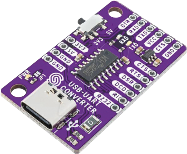 Плати розробника - роз'єм USB-C для UART, CH340