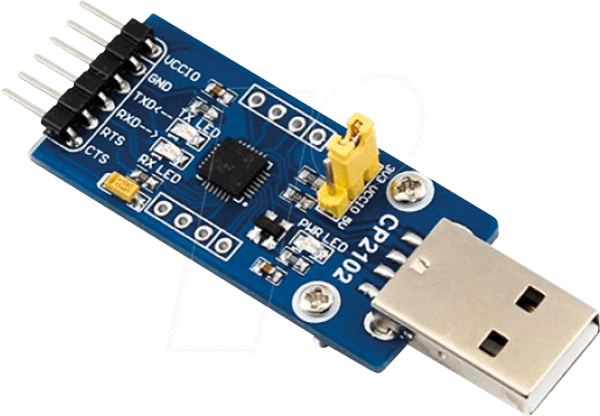 Плати розробника - USB type-A to UART, CP2102