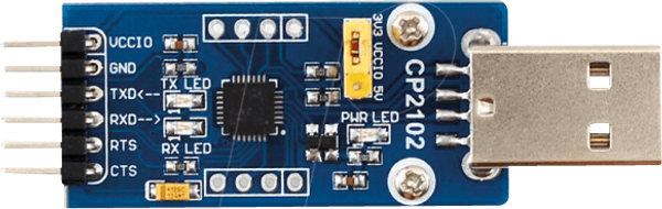 Плати розробника - USB type-A to UART, CP2102