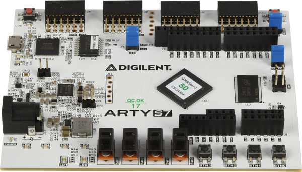 Плата для розробки ПЛІС Arty S7