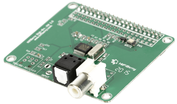 Стандарт HiFiBerry DIGI+, екран Raspberry Pi