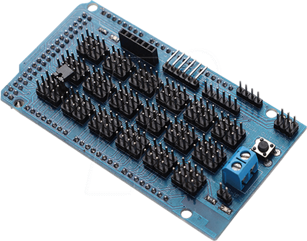 Arduino Shield - плата расширения Sensor V2, Mega 2560