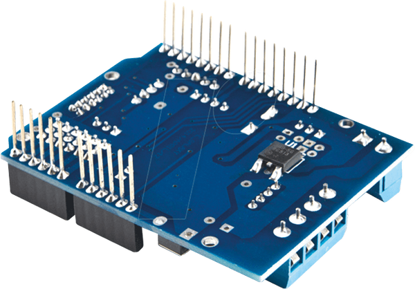 Arduino Shield - блок управления двигателем, L298P