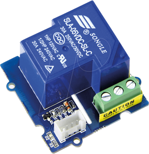 Arduino - Grove реле SPDT, 30 A, SLA-05VDC-SL-C