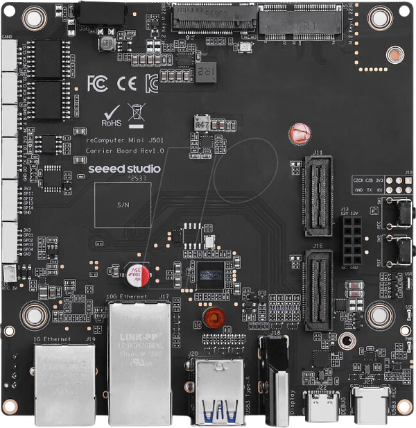 NVIDIA Jetson — плата введення/виведення для AGX Orin