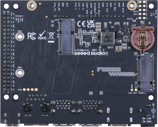 NVIDIA Jetson - плата введення/виведення для Orin NX / Orin Nano