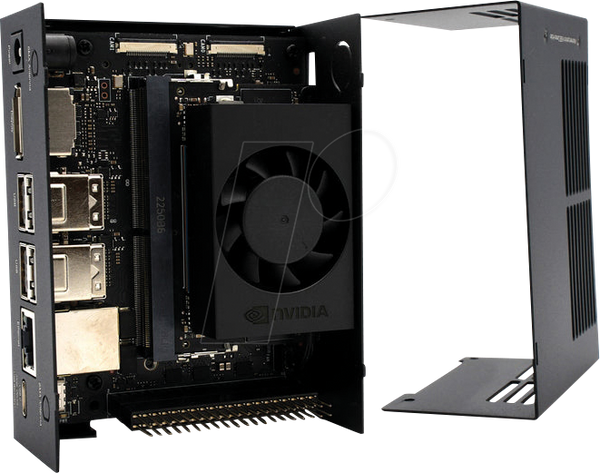 Корпус для розробницького комплекту Jetson Orin Super, сталевий, чорний