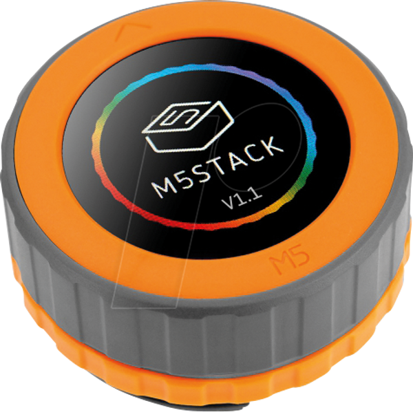 M5Stack Dial v1.1 - Интеллектуальный поворотный регулятор для ESP32-S3 с круглым наконечником диаметром 1,28 дюйма.