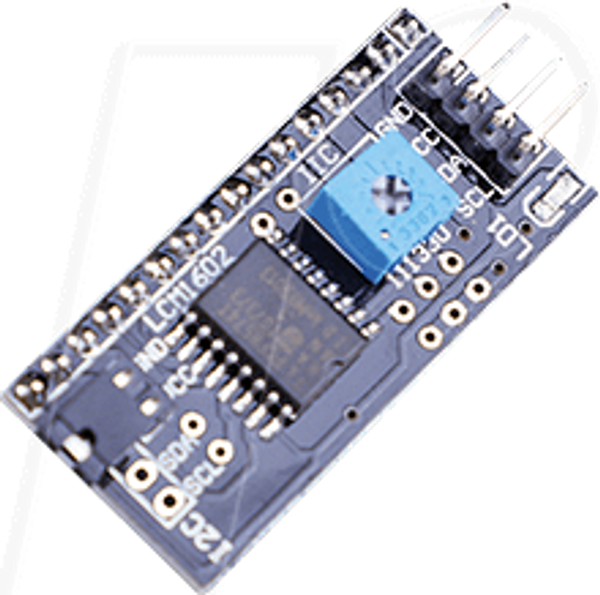 Плати розробника - LCD1602, послідовний інтерфейс IIC/I2C, PCF8574