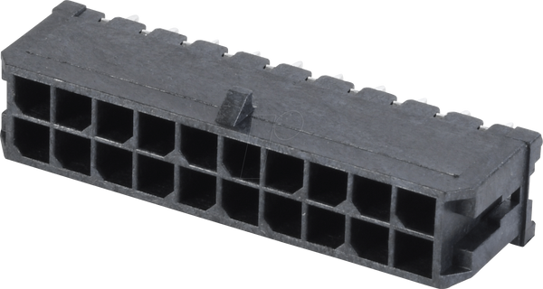 Контактний роз'єм Molex - Micro-Fit - 2х10-контактний - штекерний - чоловічий