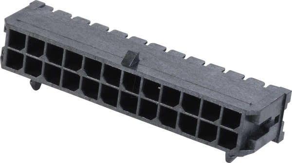 Контактний роз'єм Molex - Micro-Fit - 2х12-контактний - штекерний - чоловічий