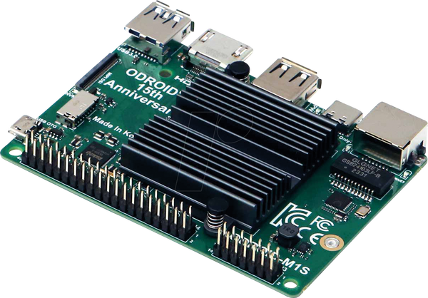 Odroid M1S, 4x 1.8 ГГц, 4 ГБ оперативної пам'яті, з роз'ємом