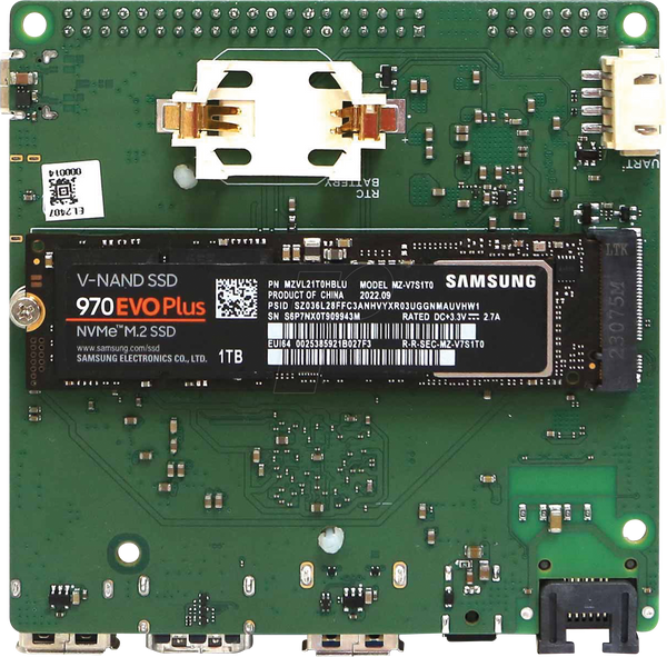 Odroid M2, 4x 2,3 ГГц, 16 ГБ оперативної пам'яті