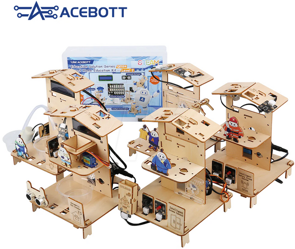 Учебный комплект Acebott Smart Home - Уровень 2, 5-в-1