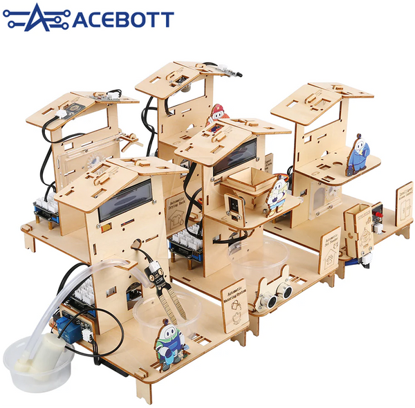 Учебный комплект Acebott Smart Home - Уровень 2, 5-в-1