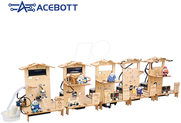 Учебный комплект Acebott Smart Home - Уровень 2, 5-в-1