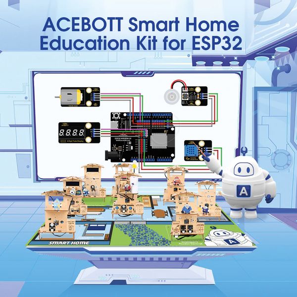 Учебный комплект Acebott Smart Home - Уровень 2, 5-в-1