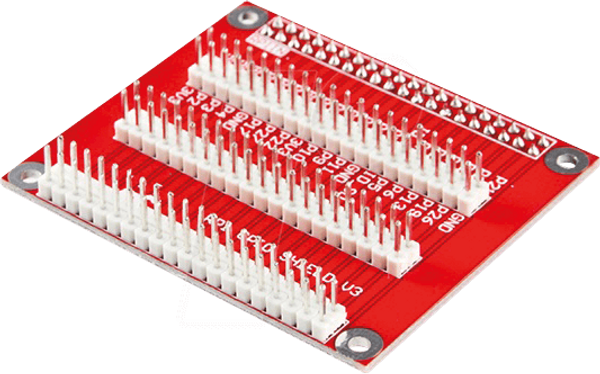 Raspberry Pi Shield - 3-кратне розширення GPIO