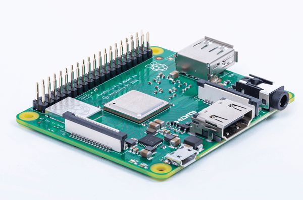 Raspberry Pi 3 A+, 4x 1,4 ГГц, 512 МБ оперативної пам'яті, WLAN, BT